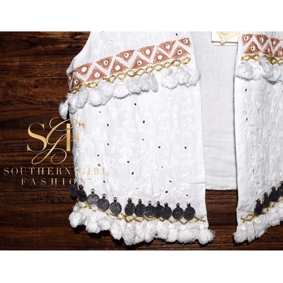 MES DEMOISELLES Woven Pullover Intricate Cardigan - Picture 5 of 7