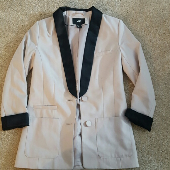 H&M tuxedo boyfriend blazer