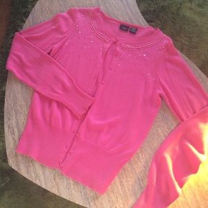 Cardigan Pink Sweater