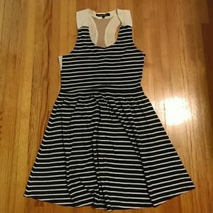 Stripe Dress with detailed back