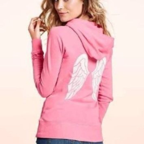VS Pink Wings Sequin Jacket