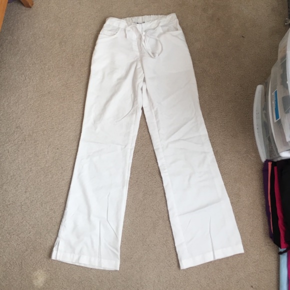 XXS (White) Greys Anatomy Scrub Pants