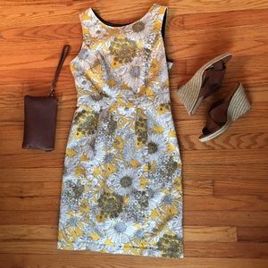 Yellow Floral Dress