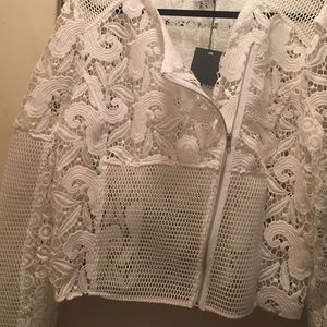 Asos Curve Premium Lace Jacket