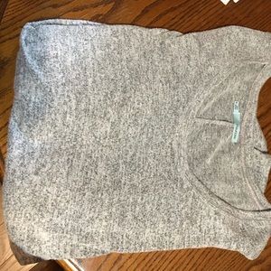 Women's heather gray tunic. Xl