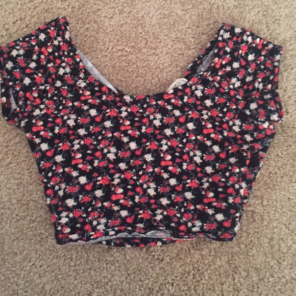 Floral Crop Top