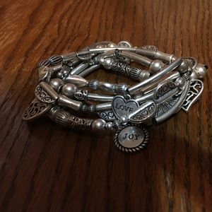 Lia Sophia charm bracelet. Never worn