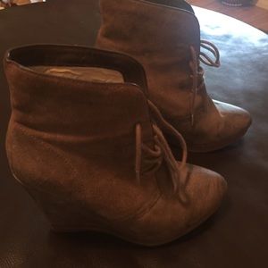 Michael Kors Lace up high heel booties