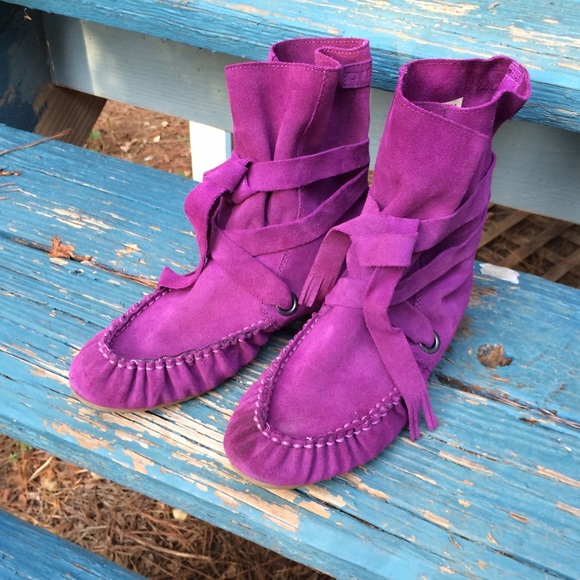 Diesel suede boots
