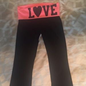 Pink VS Yoga Pants