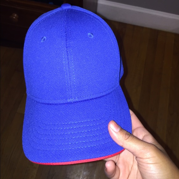 Blue hat