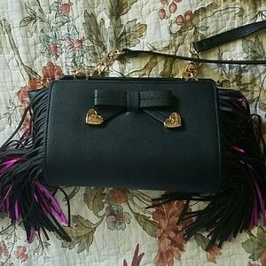 Betsey Johnson fringe bag