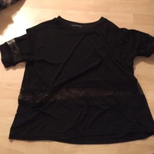 Black cotton brandy melville shirt