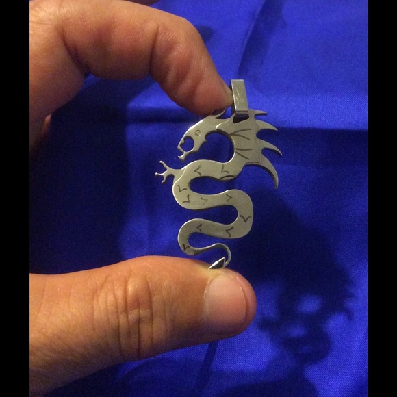 Stailess steel Dragon Pendant - Picture 2 of 2