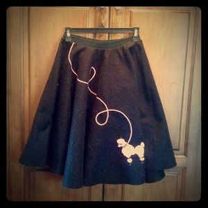 Hip Hop 50's Shop black poodle skirt