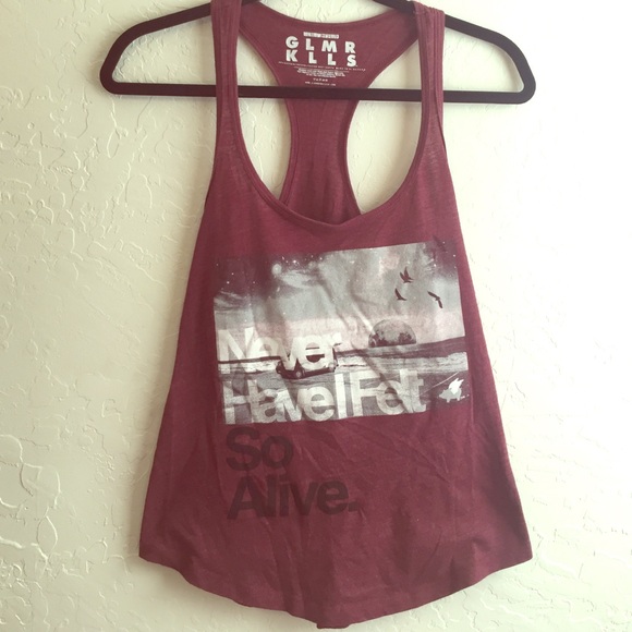 Glamor Kills racer back tank