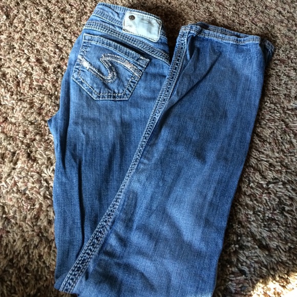 Silver jeans