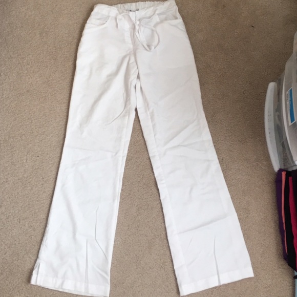 XS (White) Greys Anatomy Scrub Pant