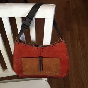 Authentic Miu Miu patent leather small bag