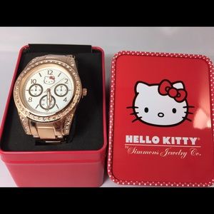 Sanrio Hello Kitty Rose Gold Women Watch