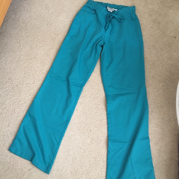 XS (Teal) Greys Anatomy Scrub Pants