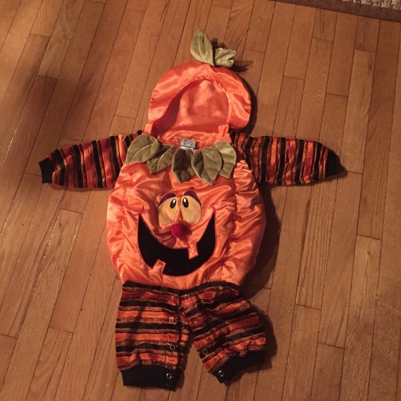 12 month pumpkin costume