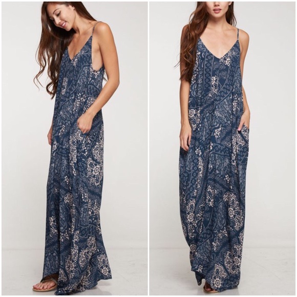 New Gorgeous Print Cocoon Maxi Dress - Picture 4 of 4