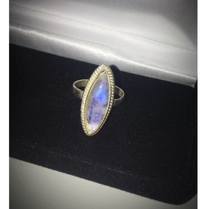 Sterling Silver 🌜Moonstone🌛 Ring