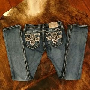 Signature Slim Boot Cut Miss Me Jeans