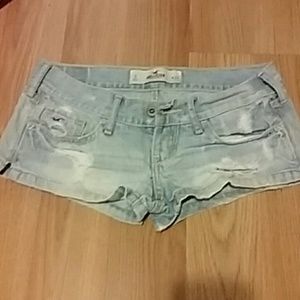 Ripped Hollister shorts