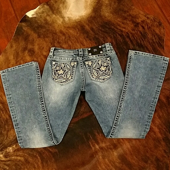 Relaxed Boot Cut Miss Me Jeans