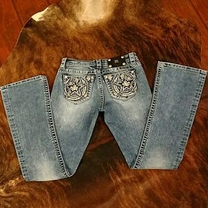 Relaxed Boot Cut Miss Me Jeans