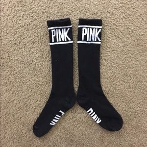 Love PINK black socks