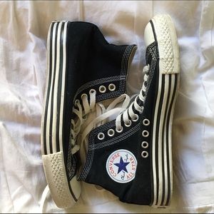 Black Hightop Converse