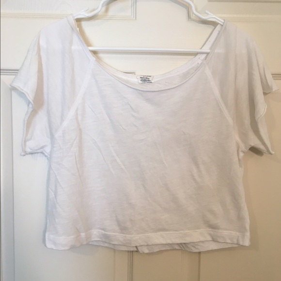 Victoria secret PINK. White crop top