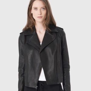 100% leather Vince Moto jacket