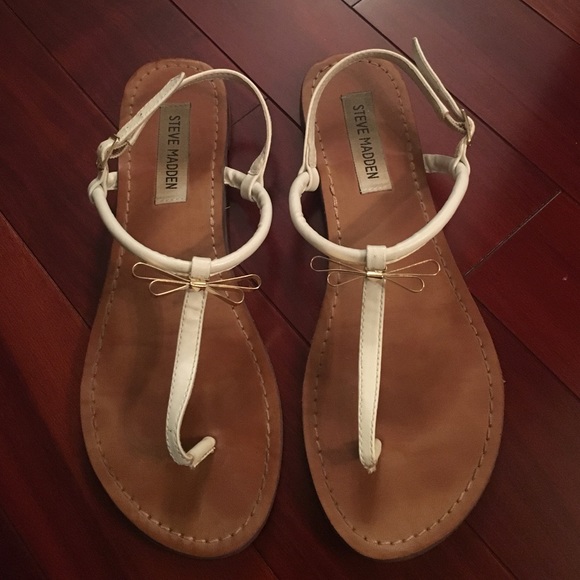 Steve Madden bow embellished sandals