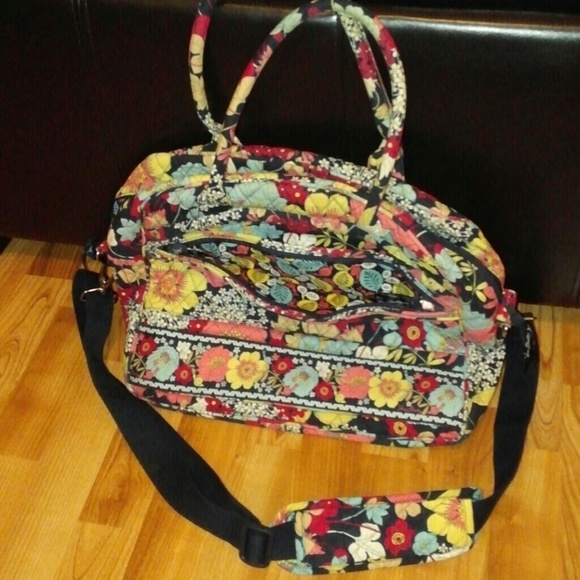 Vera Bradley weekender travel bag