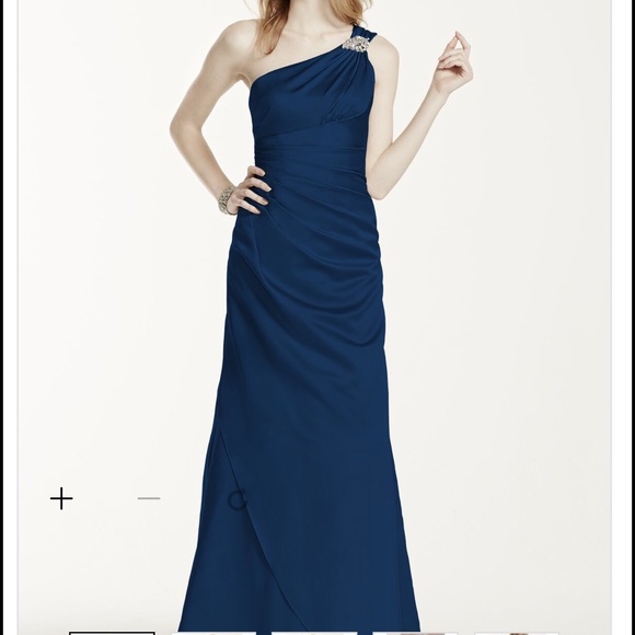 David's Bridal Bridesmaid gown