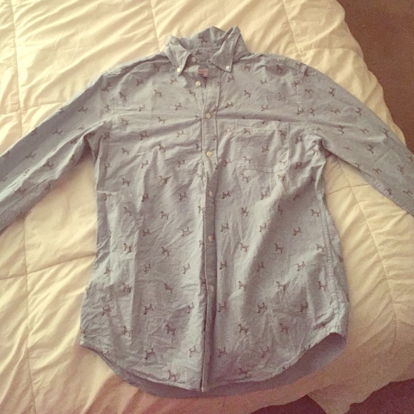 Merona dog buttondown