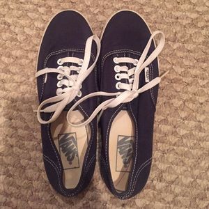 Navy Blue Van sneakers