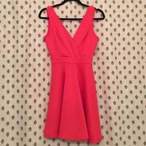 NWT Soprano Pink skater dress with low back detail