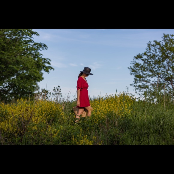 LUSH Cutout Back Scalloped Dress - Picture 4 of 4