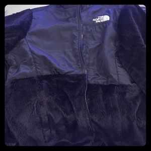 North face furry jacket