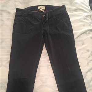 Hollister navy blue pants.