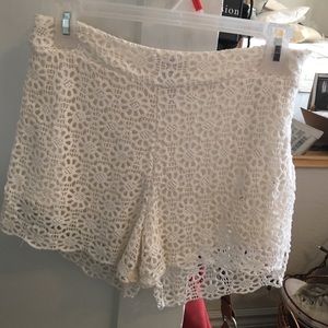 Lace shorts