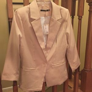 Tan Blazer never worn with tags!