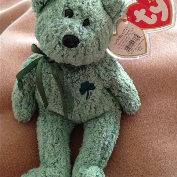 Shamrock beanie baby