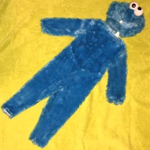 Cookie monster costume