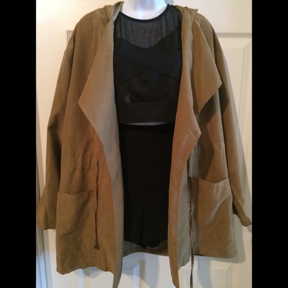 Hooded Camel Anorak